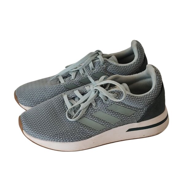 Adidas Run 70s Ortholite Float Light Green Sneakers Women Size 6 Workout B96561 - Picture 2 of 8